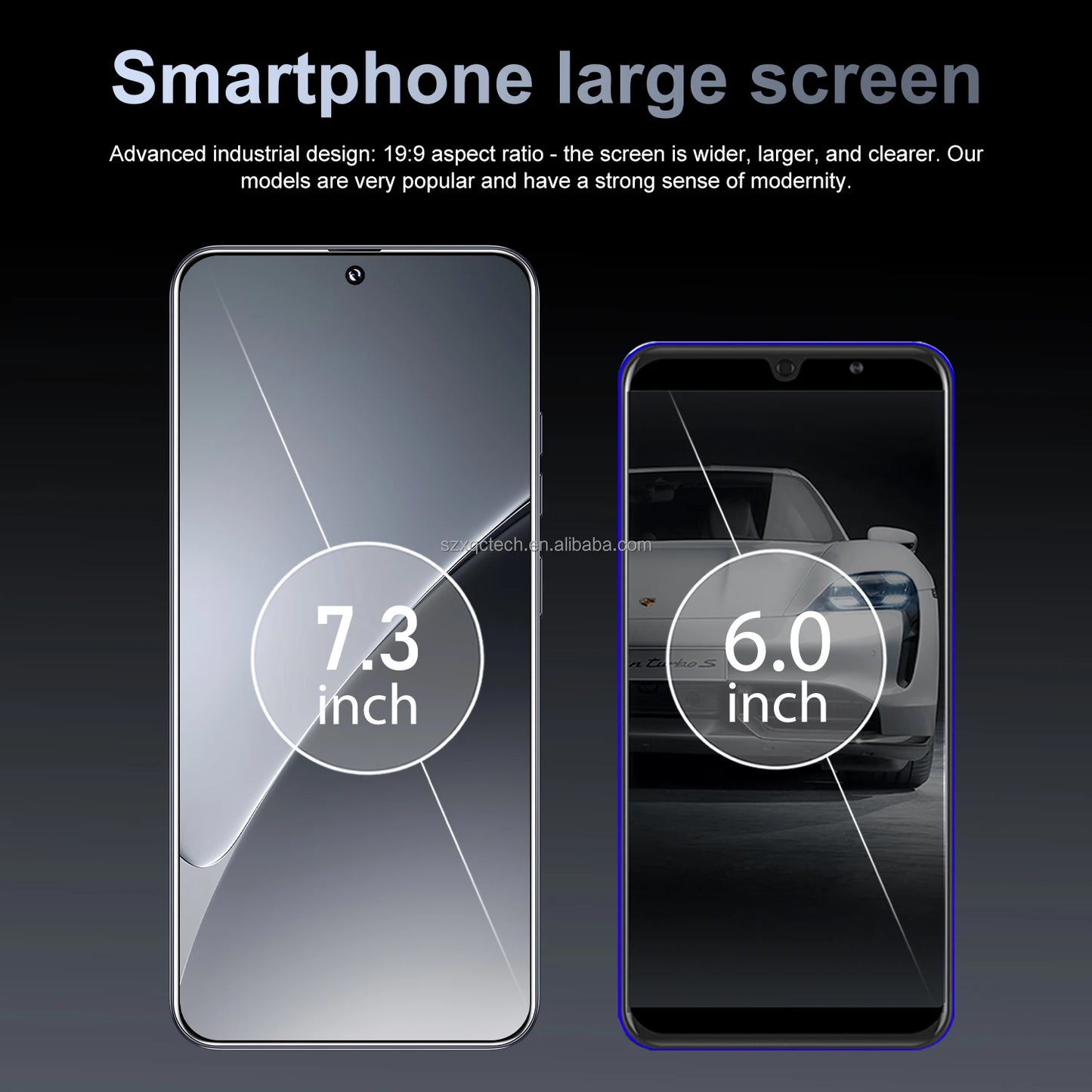 Wholesale M15 Pro 5G Smart Phone Unlocked Android 14 with Face Recognition 4G/5G 16GB+1TB Mobile Phones Cellphone