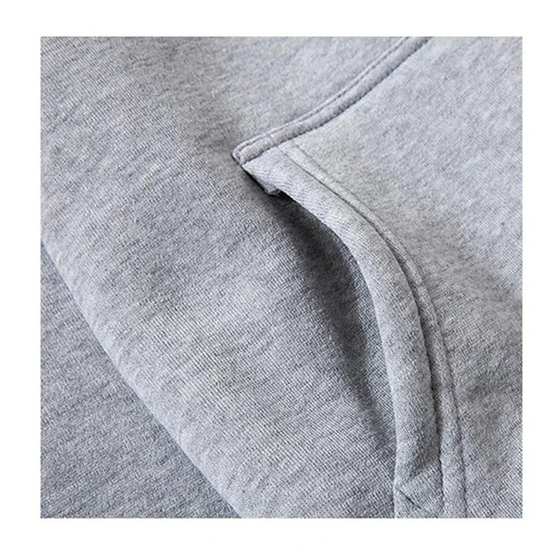Classic Mens Solid Color Tracksuit Hooded Sweatshirts and Jogger Pants High Quality Male Daily Casual Sports Hoodie Jogging Suit