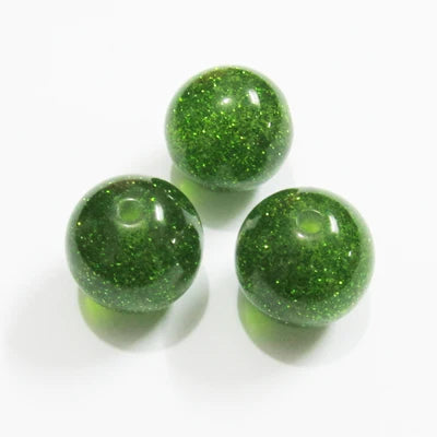 Wholesale 12mm 480pcs/bag ,16mm 200pcs/bag ,20mm  100pcs/bag Chunky Round Glitter Beads/DIY  Jewelry Finding/Hand Made Beads