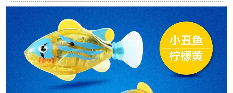 2025 Electronic Fish  Activated Battery Powered  Toy Children Pet Holiday Gift Can Swims es  Pets 5pcs randomly