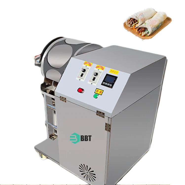 High Capacity Spring Roll Maker Injera Making Factory Direct Sale Samosa Sheet Skin Machine