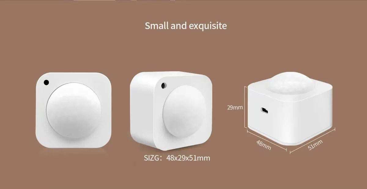 Tuya Smart Home OLED Infrared Light Sensor Detector Bar Battery Human Motion Light Detection for Hotels IOS Compatible WiFi