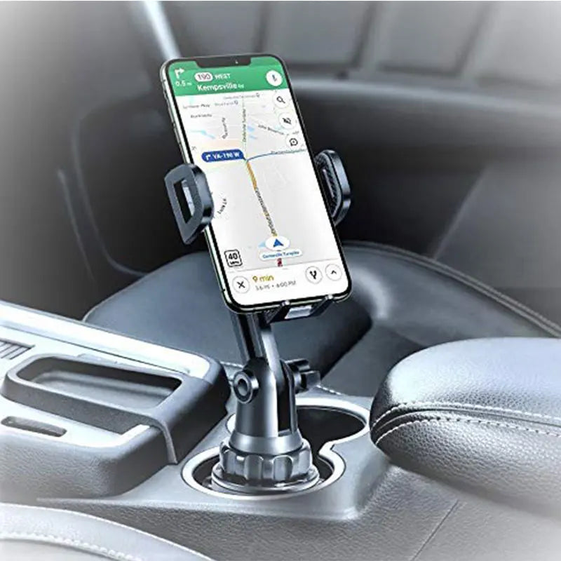Universal Car Cup Phone Holder Qi 15W Wireless Car Charger Holder Automatic Infrared Smart Sensor Clamping Car Mount