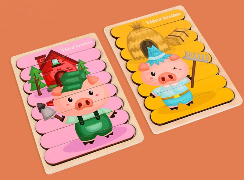 Baby Montessori Toys For Kids 2 to 4 Years Old Learning Educational Toys Children Magnetic Maze Busy Board Wooden Puzzle Game