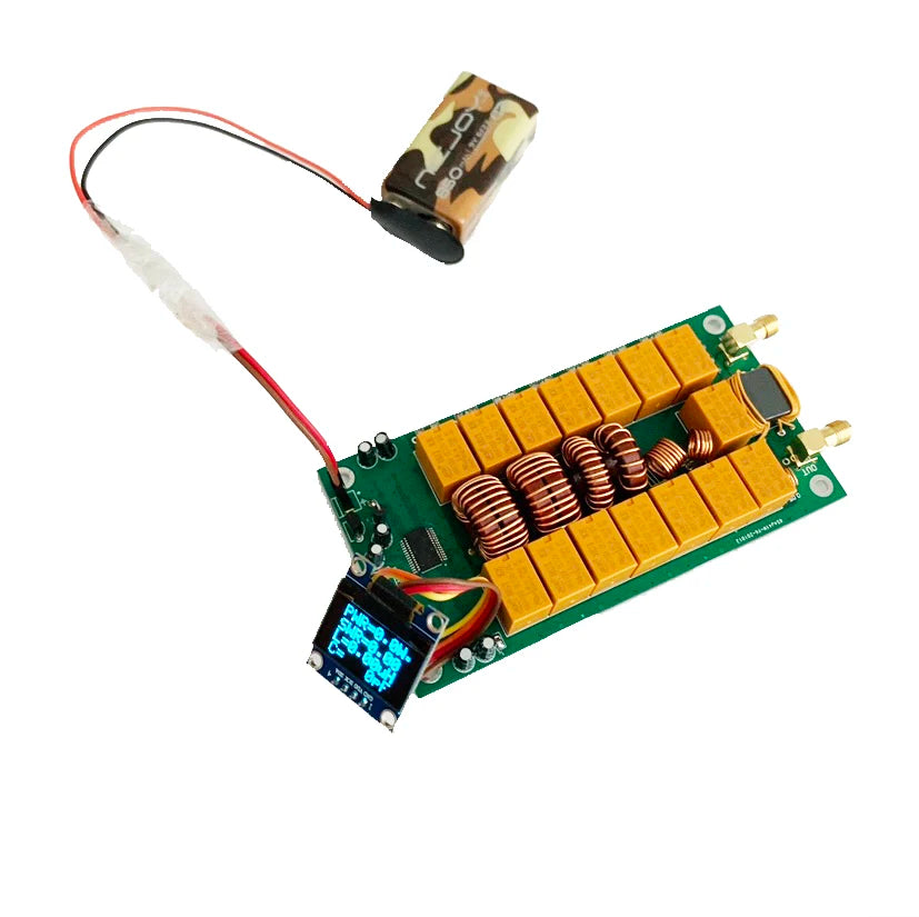 Hisonauto ATU-100 atu 100 DIY Kits 1.8-50MHz Automatic Antenna Tuner by N7DDC With OLED Firmware Programmed