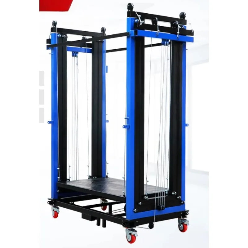 8m 800KG  Mobile Automatic Electric Scaffolding Small Lifting Platform for Construction