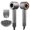 Portable 5 in 1 Hair Dryer & Straightener Professional Negative Ion Wireless Blow Dryer with Diffuser for Outdoor Hotel Use