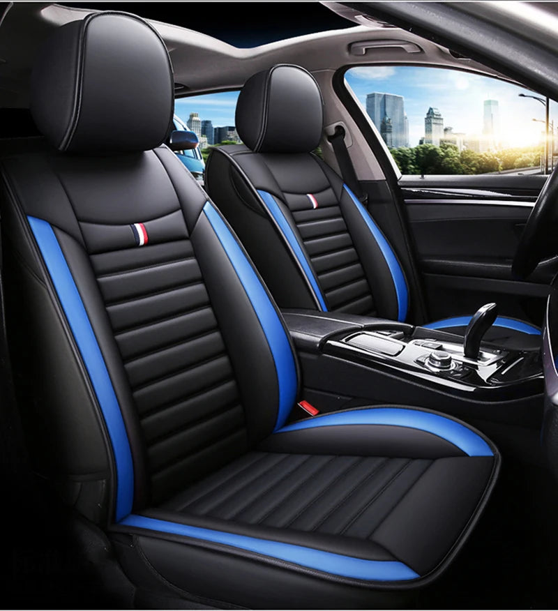 Universal Style Full Coverage Car Seat Cover for Dacia Duster Sandero Renault Clio Fiat Ypsilon Seat Arona Cors Car Accessories