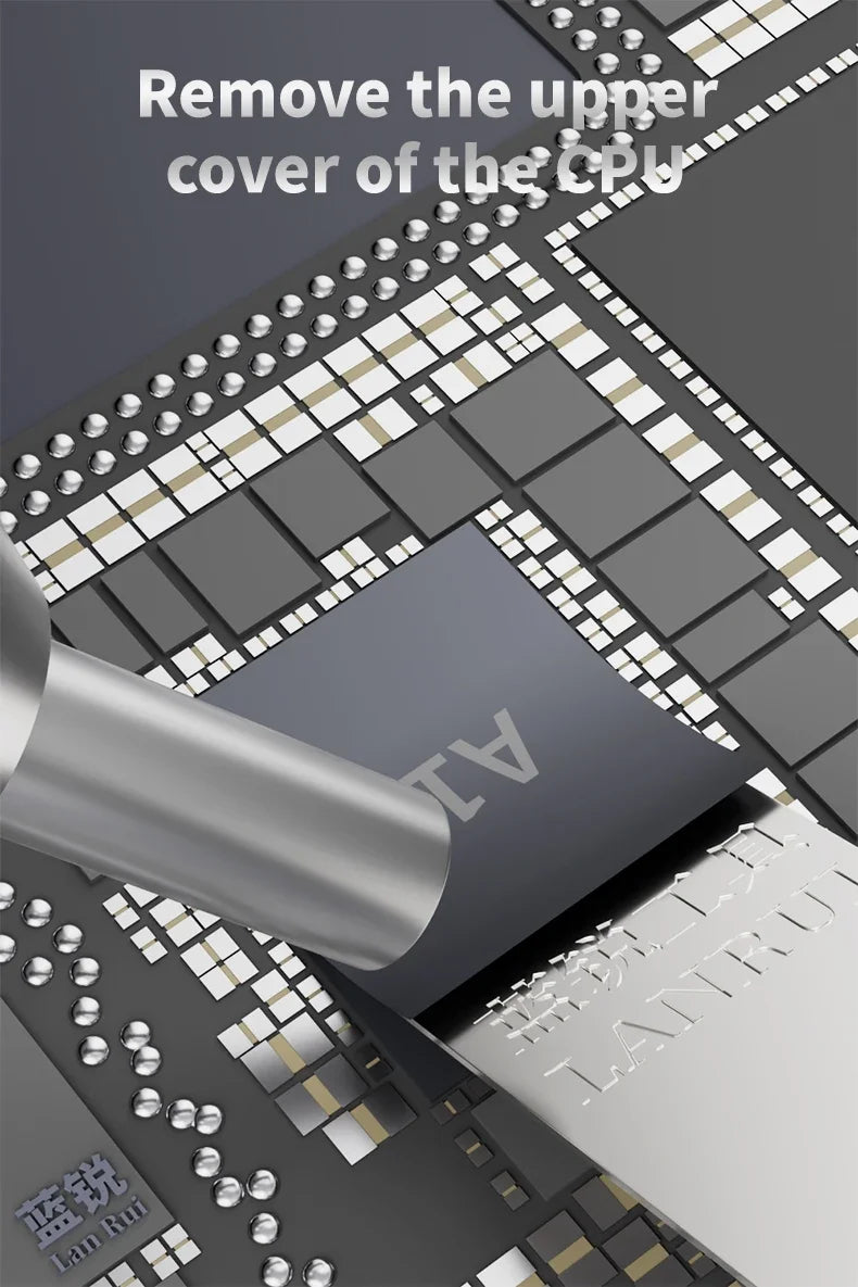 Lanrui 007 High Precision Steel Tools Cold Blade for Mobile Phone Disassembling BGA NAND Chips Lifting PCB IC Glue CPU Vinyl