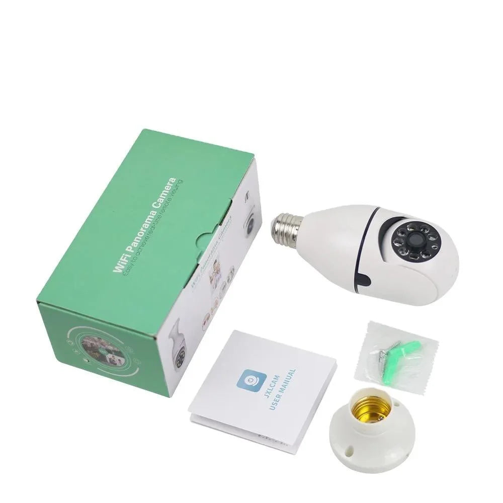 Factory 1080P HD Home Smart Wireless Surveillance Light Bulb Camera Wifi IP Camera Wireless 360 DegreeLight Camera