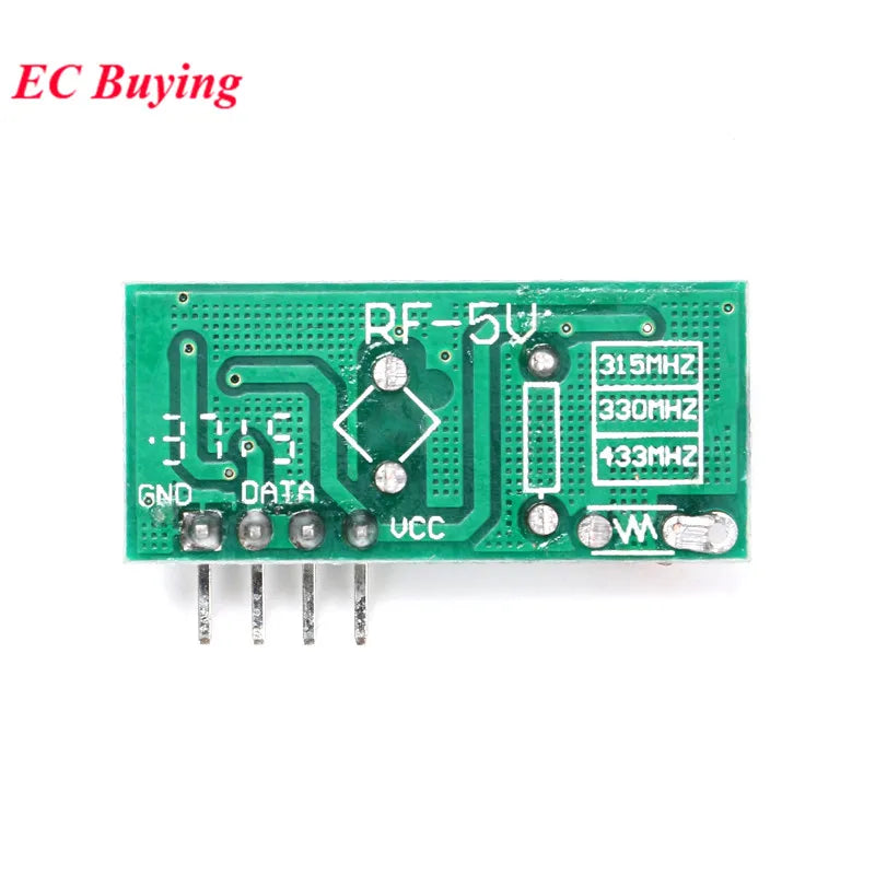 315mhz 433mhz RF Transmitter and Receiver Module for Arduino/ARM/MCU WL Wireless Remote Control Module Board Electronic DIY Kit