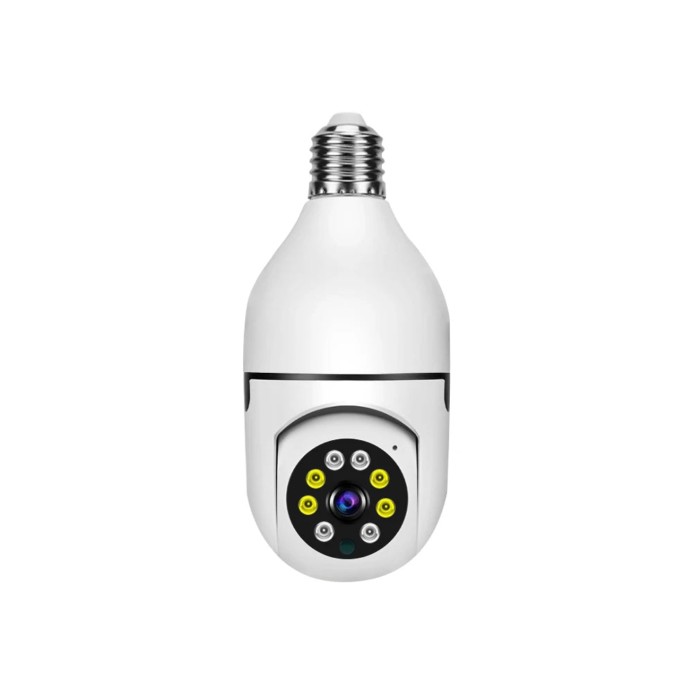 1080P Indoor E27 Holder Surveillance Ip Network Bombillo Foco Night Vision 360 Cctv Camara Wifi Ptz Camera Light Bulb