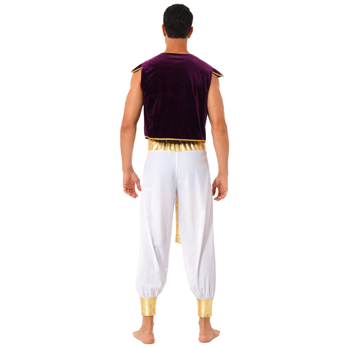 Halloween Adult Cosplay Complete Set Ancient Greek God Gladiator Clothing Mythical Prince Aladin Party Performance Costume