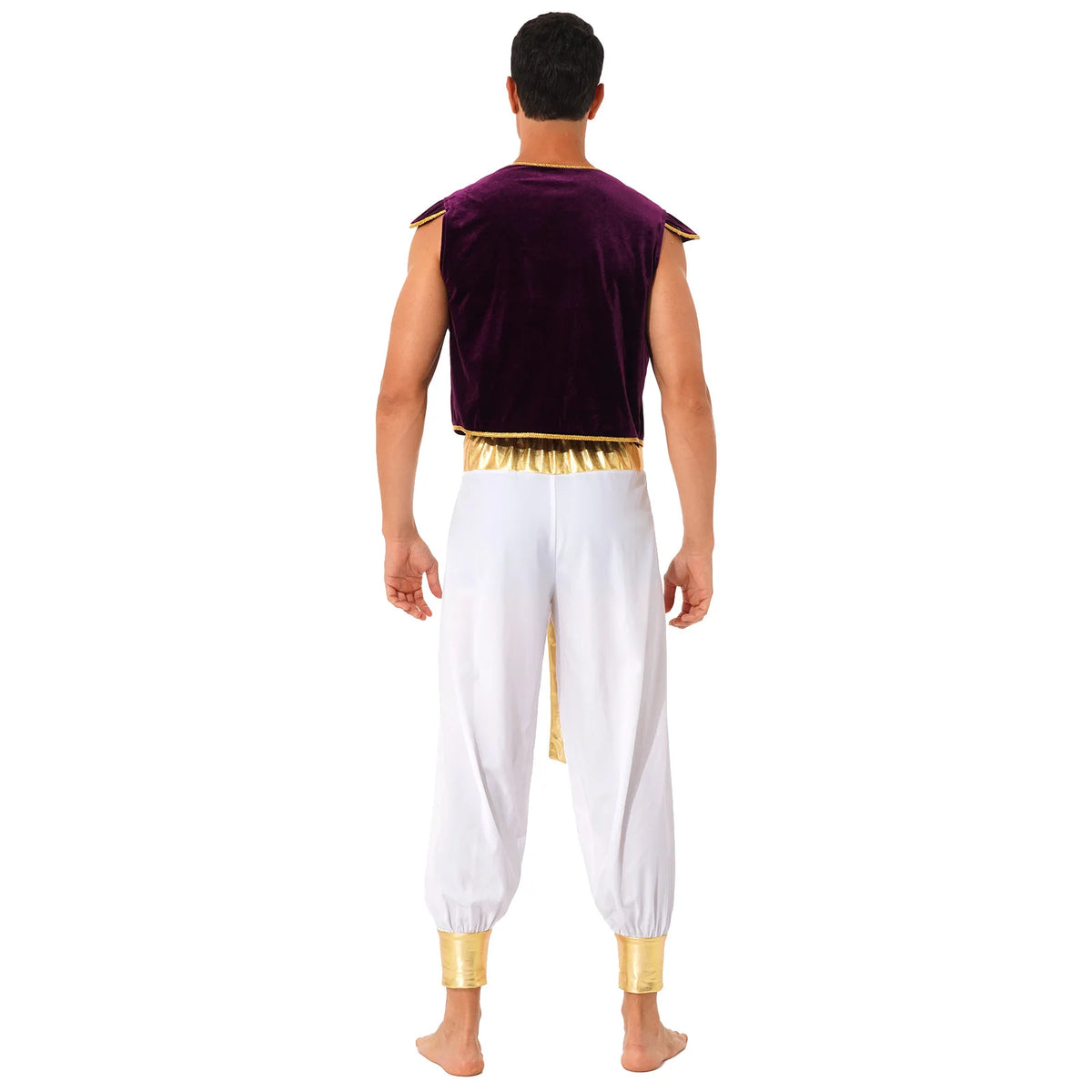 Halloween Adult Cosplay Complete Set Ancient Greek God Gladiator Clothing Mythical Prince Aladin Party Performance Costume