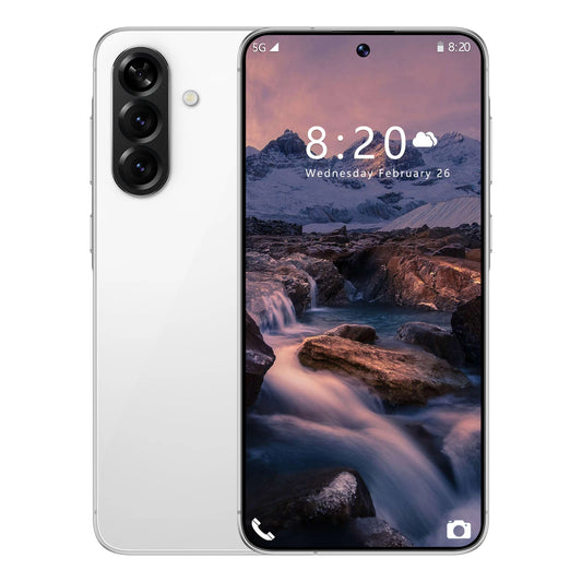 2025 A56 16GB+1TB Smartphone 108MP Rear French Spanish HD LTE 65W Cheap Online Cell Phones Dropshipping A56 Phone Mobile Phones