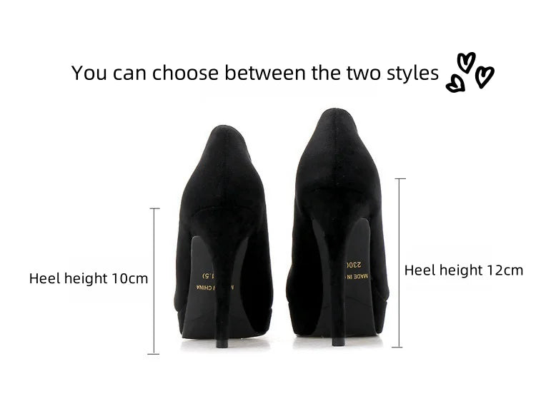 Hot Sell Retail New on Design Sexy Women Footwear Pointed Toe Thin Chaussure Platform High Heels