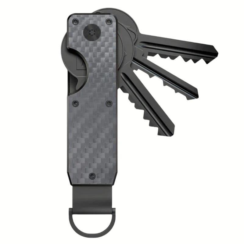 Key Organizer Compact Holder Metal Secures Key Chain Key Case Holder Keychain