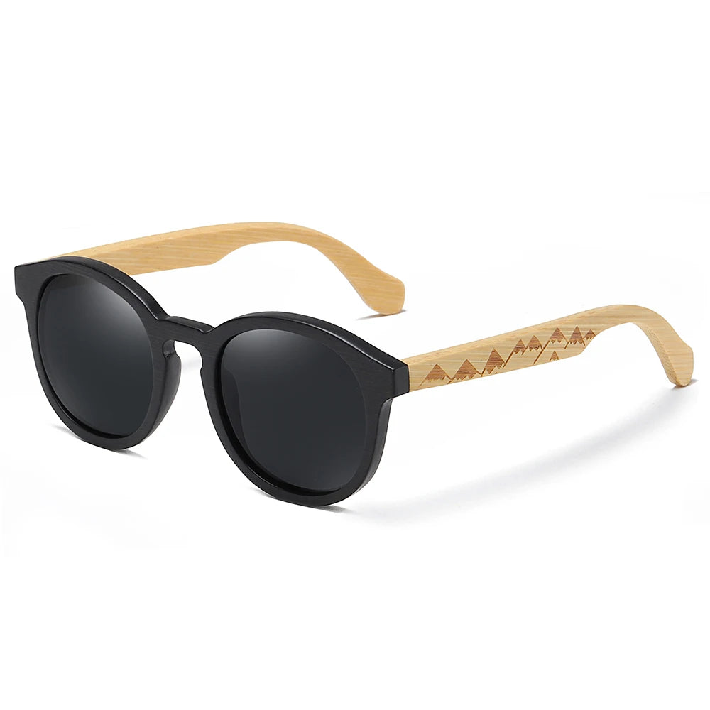 GM Best Handmade Sunglasses Men Polarized  Bamboo Wood Women Sunglasses High Quality With Sunglasses carton box S1936
