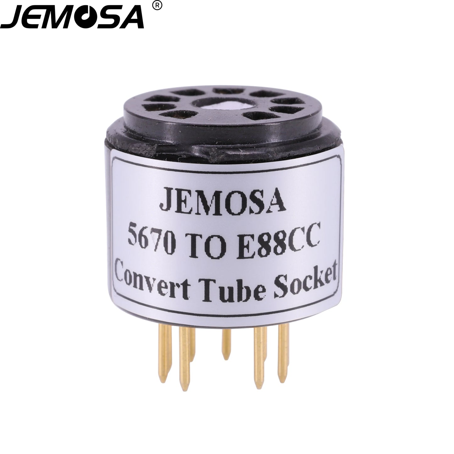 1PC 396A 6N3  5670 Tube TO ECC88 E88CC 6922 6DJ8 Tube (bottom)  DIY Audio Amplifier 9Pin Vacuum Tube Convert Socket Adapter