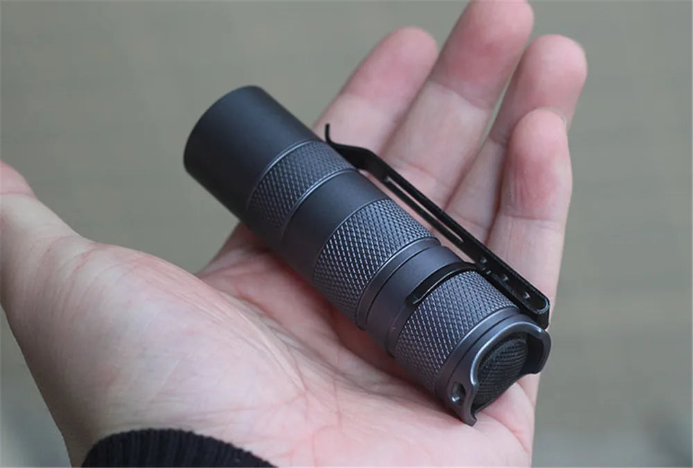 Flashlight Universal Clip Suitable for Convoy S2 S2+ S2 Plus M1 C8 Flash Torch Light