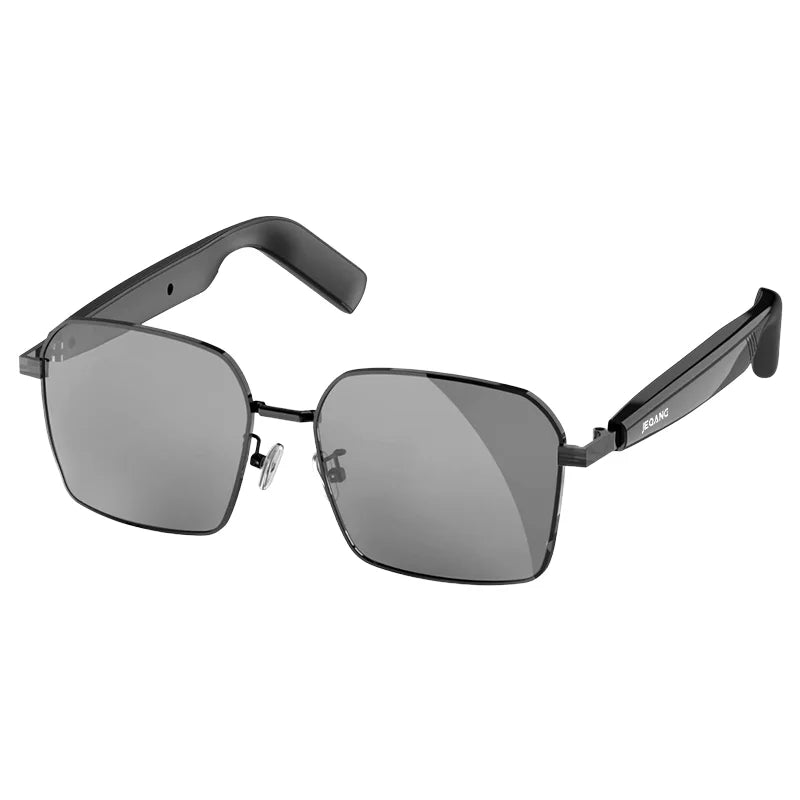 Jeqang JG-816 Fashionable BT Sunglasses Smart Glasses with HD Sound Voice Control Sun Protection & Call Answering