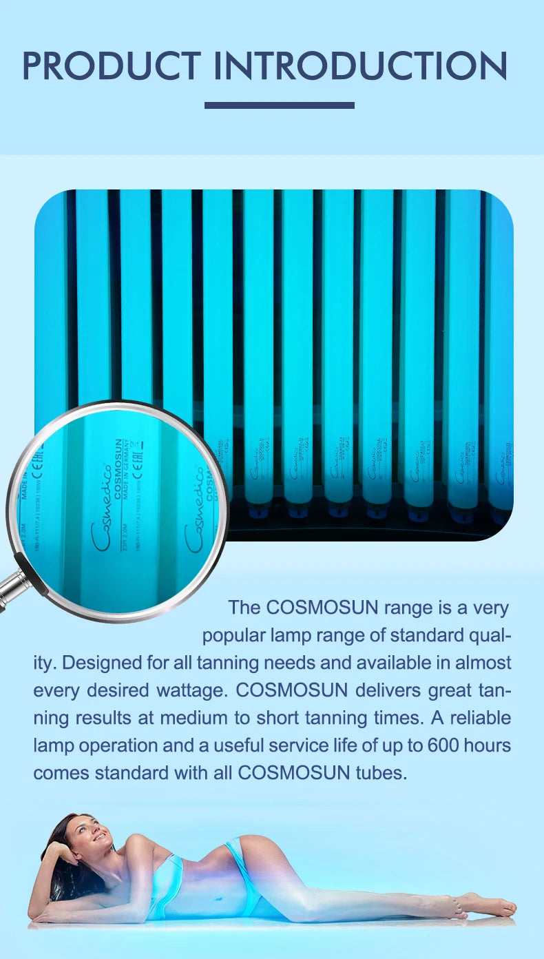 Germany Solarium Tanning Bed Collagen Machine Solarium Beds for Sale