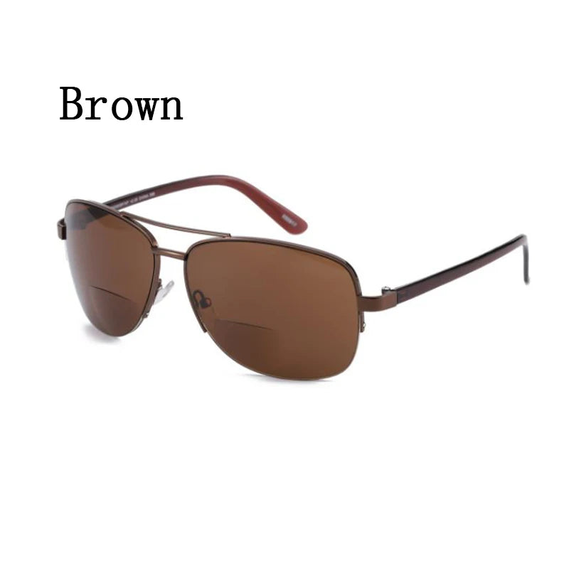 Bifocal Pilot Reading Glasses for Women Men | See Near & Far | Farsighted Sunglasses