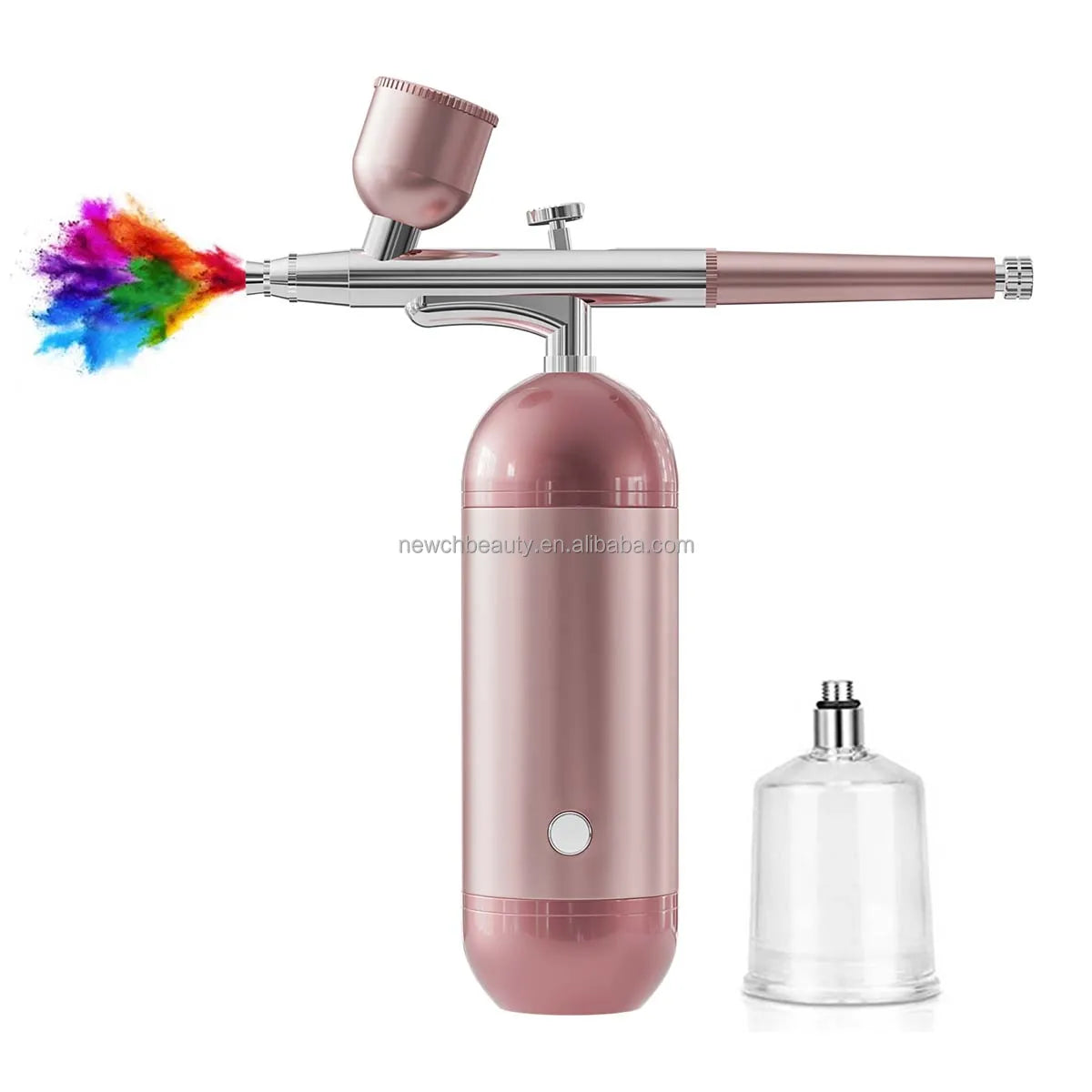 Portable Air Brush Nail Art Wireless Spray Gun With Compressor Airbrush Kit for Model Painting Crafts Makeup Tattoos Hair Dye