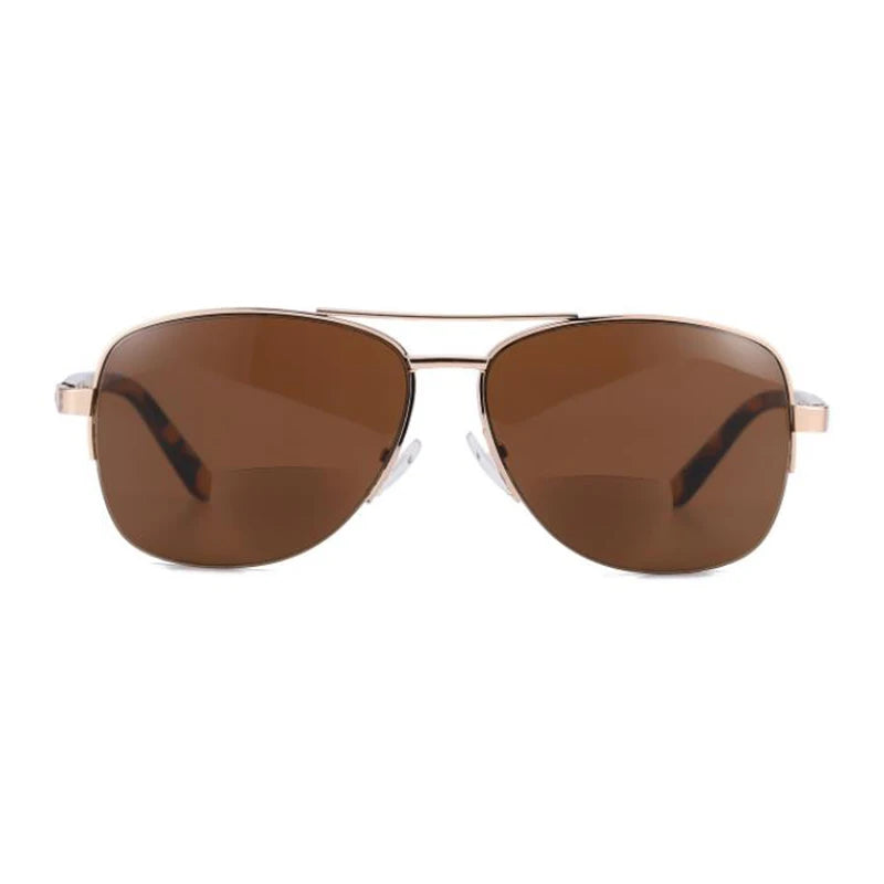 Bifocal Pilot Reading Glasses for Women Men | See Near & Far | Farsighted Sunglasses