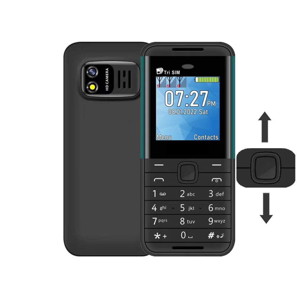 SERVO BM5310 Mini Mobile Phone 3 SIM Standby Speed Dial Call Recorder Magic Voice Bluetooth Dialer FM 2G Super Small Cellphones