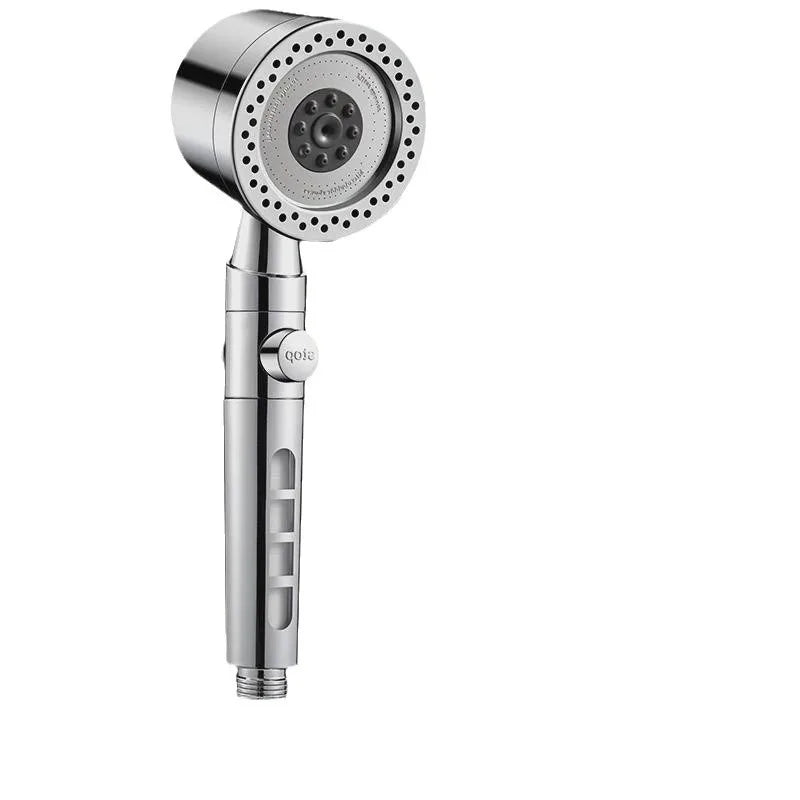 New Model Handheld Showerhead with Spray Nozzle Pressurized Filtered Skin-Friendly Chlorine Removal Household Shower Head