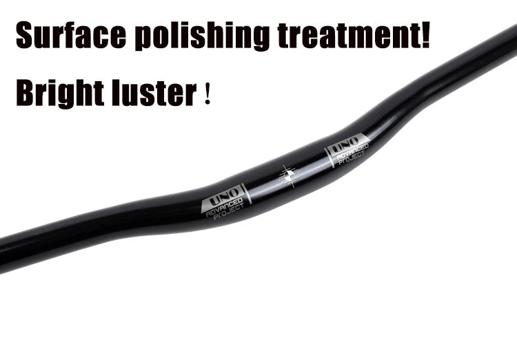 UNO Bicycle Ultra Light Color  Handlebars 31.8 Caliber Bright 740 / 780mm Mountain Bicyle Handle Horizontal Modification