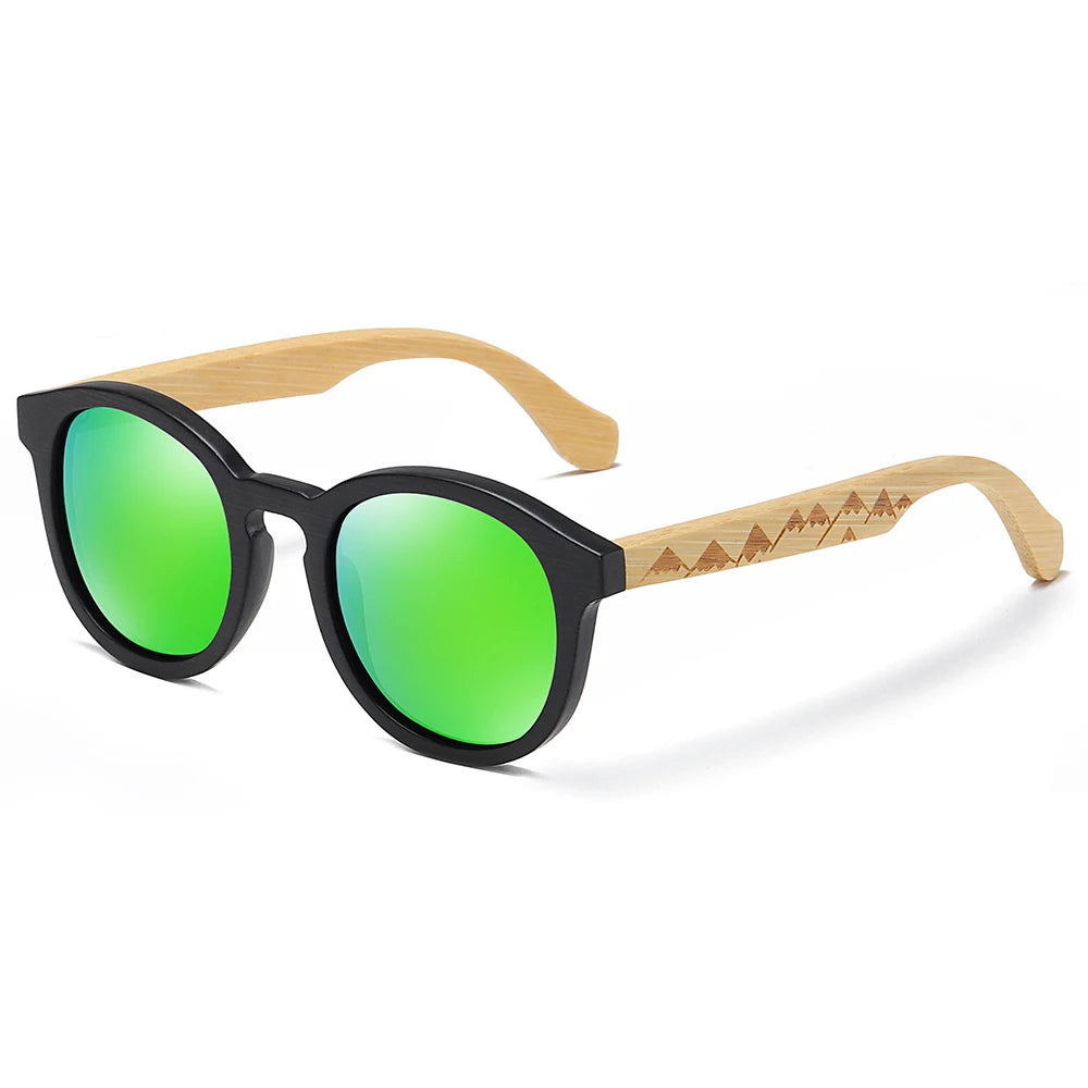 GM Best Handmade Sunglasses Men Polarized  Bamboo Wood Women Sunglasses High Quality With Sunglasses carton box S1936