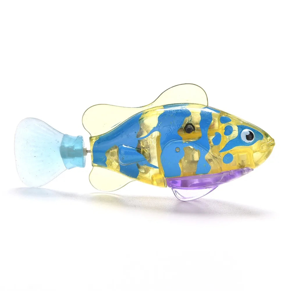 2025 Electronic Fish  Activated Battery Powered  Toy Children Pet Holiday Gift Can Swims es  Pets 5pcs randomly