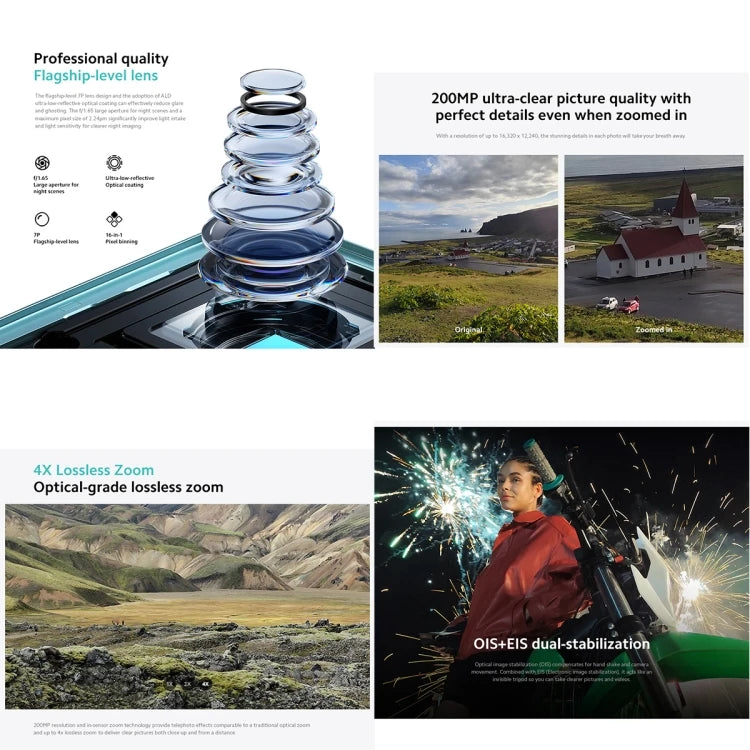 For Xiaomi Redmi Note 13 Pro 5G Smartphone 8GB+256GB 6.67 Inch MIUI 14 Snapdragon 7s Gen 2 67W Turbo Charging NFC