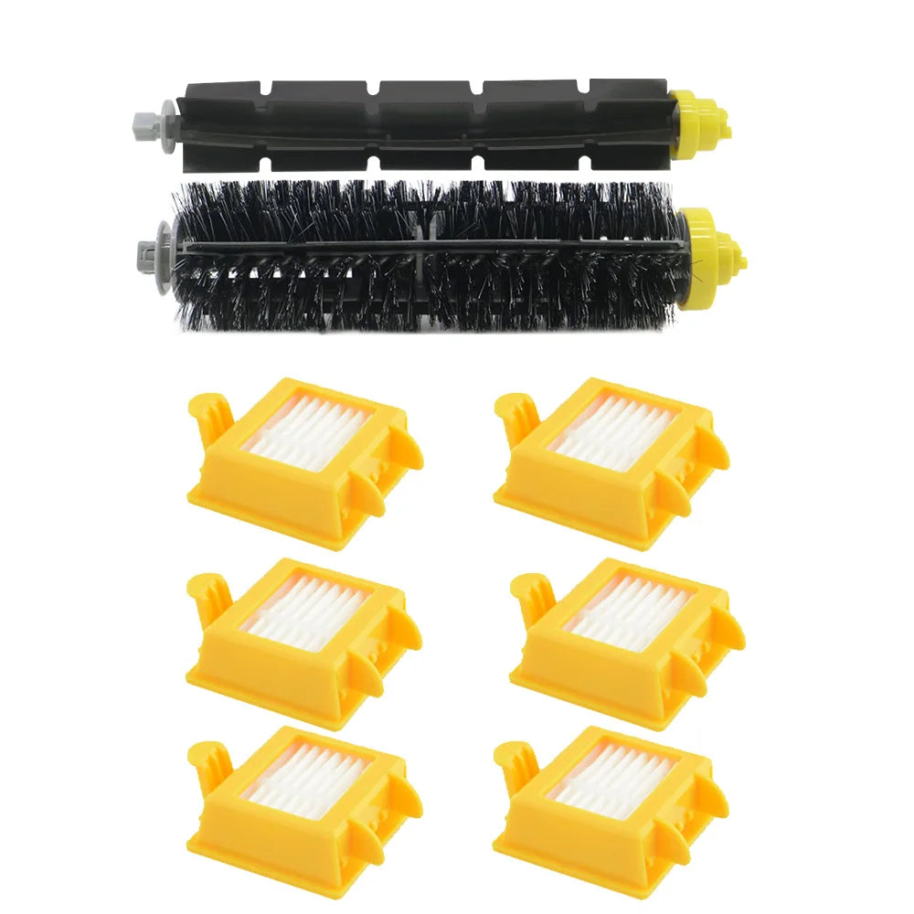 HEPA Filter +Side Brush + Bristle Brush for iRobot Roomba 700 760 770 772 774 775 776 780 782 785 786 790 Accessories Brush