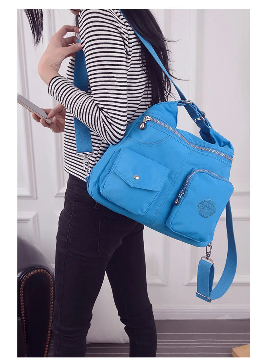 Luxury Handbags Women Bags Designer Waterproof Bylon Cloth Crossbody Bags for Women 2026 Large Capacity Lady Shoulder Bag Tote