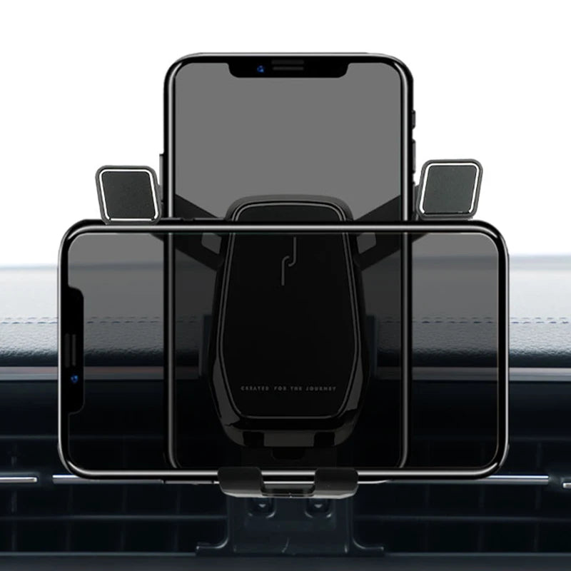 Car Phone Holder Air Vent Mount Clip Clamp Mobile Phone Holder for Audi A6 C8 Accessories 2019 2020 2021 2022