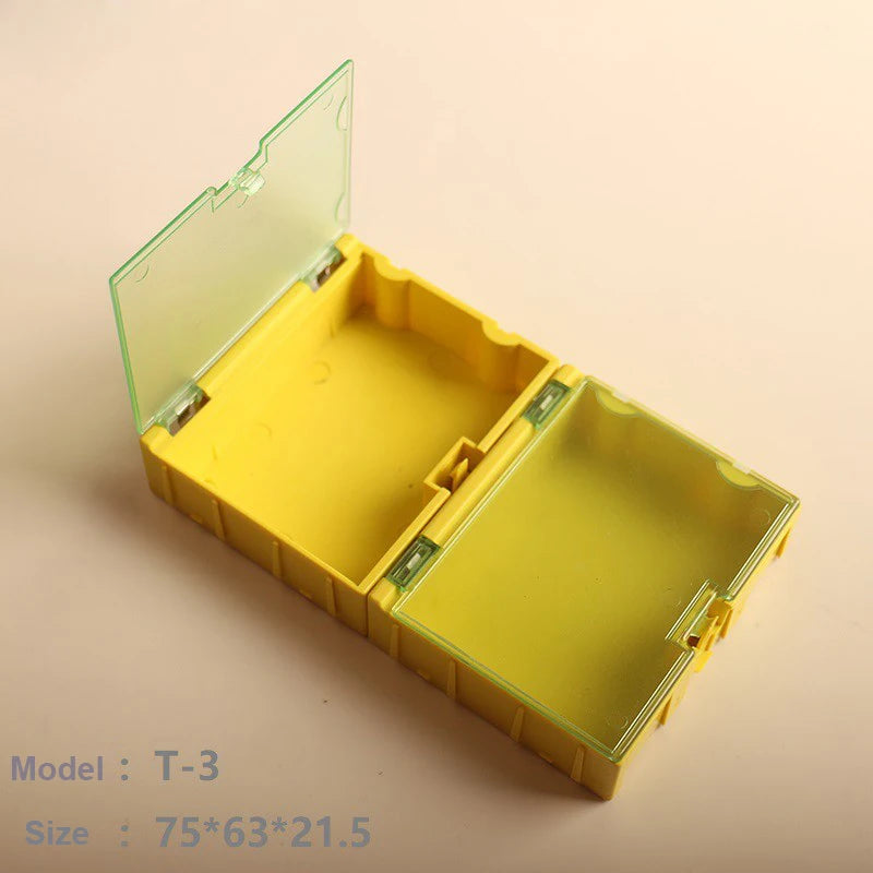 20pc/Set SMT Parts Box Electronic Component Toolbox Screw Chip Resistor Storage Box Patch Container