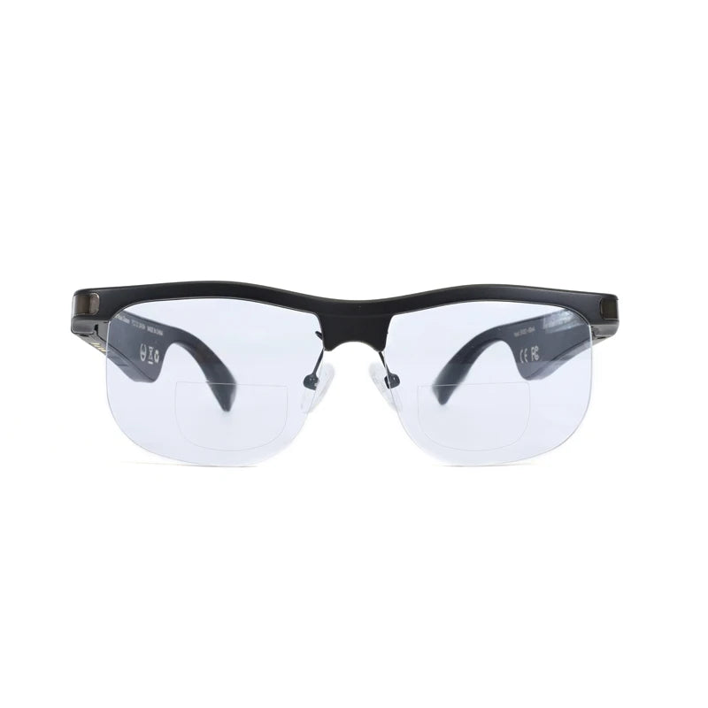 New Smart Presbyopic Glasses With Open Design and Dual-Use Stereoscopic Lenses Smart Film for Glass