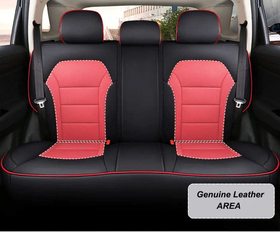 Genuine Leather Custom Auto Car Seat Cover For Mazda 3 BK BL 2010 2006 2015 6 GH GG 2009 CX-5 CX-7 CX3 Interior Accessories