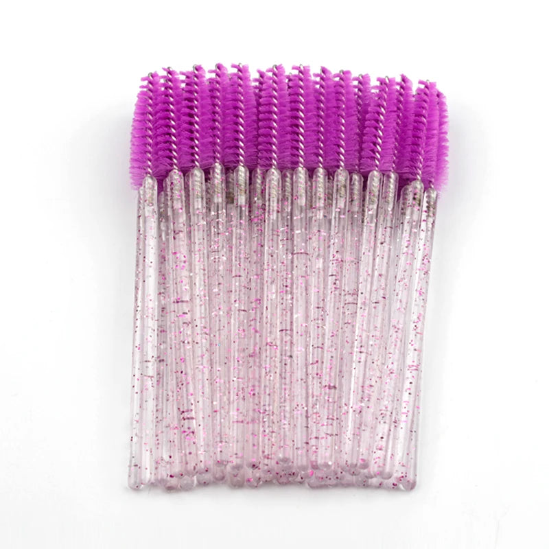 500pcs Eyelash Brushes Spoolies Micro Lash Mascara Wands Combs Wholesale Makeup brush wholesale For Eyelash Extension Makeup