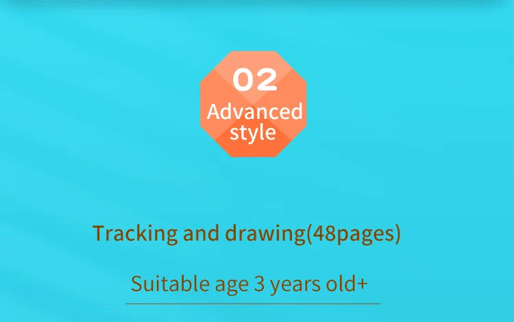 Tracing Trails Workbook for Kids Handwriting Activity Kit With Tracing Dry Erase Activity Boards and Crayon