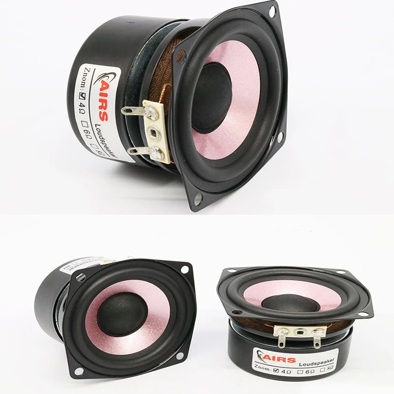 KYYSLB 20W 4-8Ohm 2.5 Inch Full Frequency Speakers Driver Unit HIFI High Sensitivity Home Audio Amplifier Speaker Unit