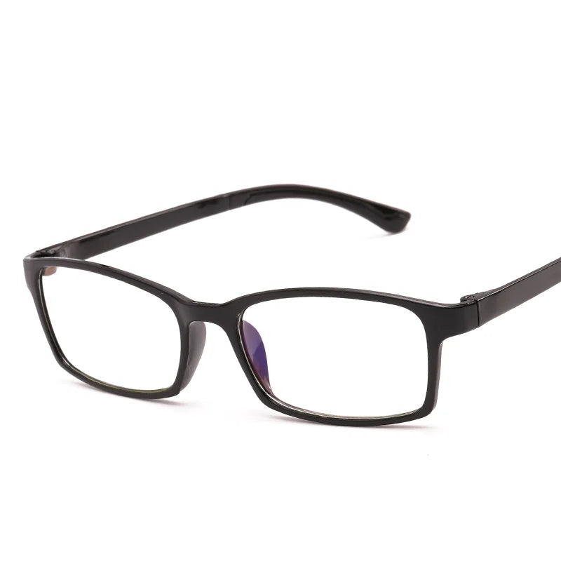 XB8011 1pc True TR Material Squared Frame Blue Light Blocking Presbyopia Unisex Corrective Eyeglasses Reading Glasses