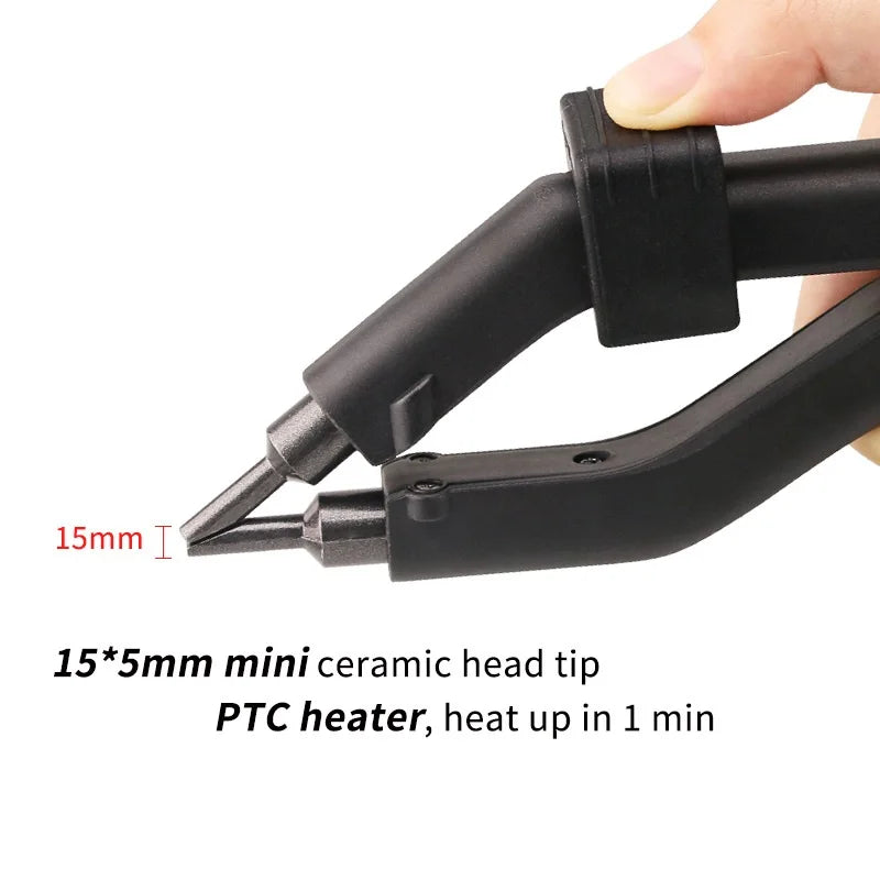 Heat Hair Connector Hair Extension Iron High Temperature Controllable Heat Iron with Gift - Perfect for Your Hair!"