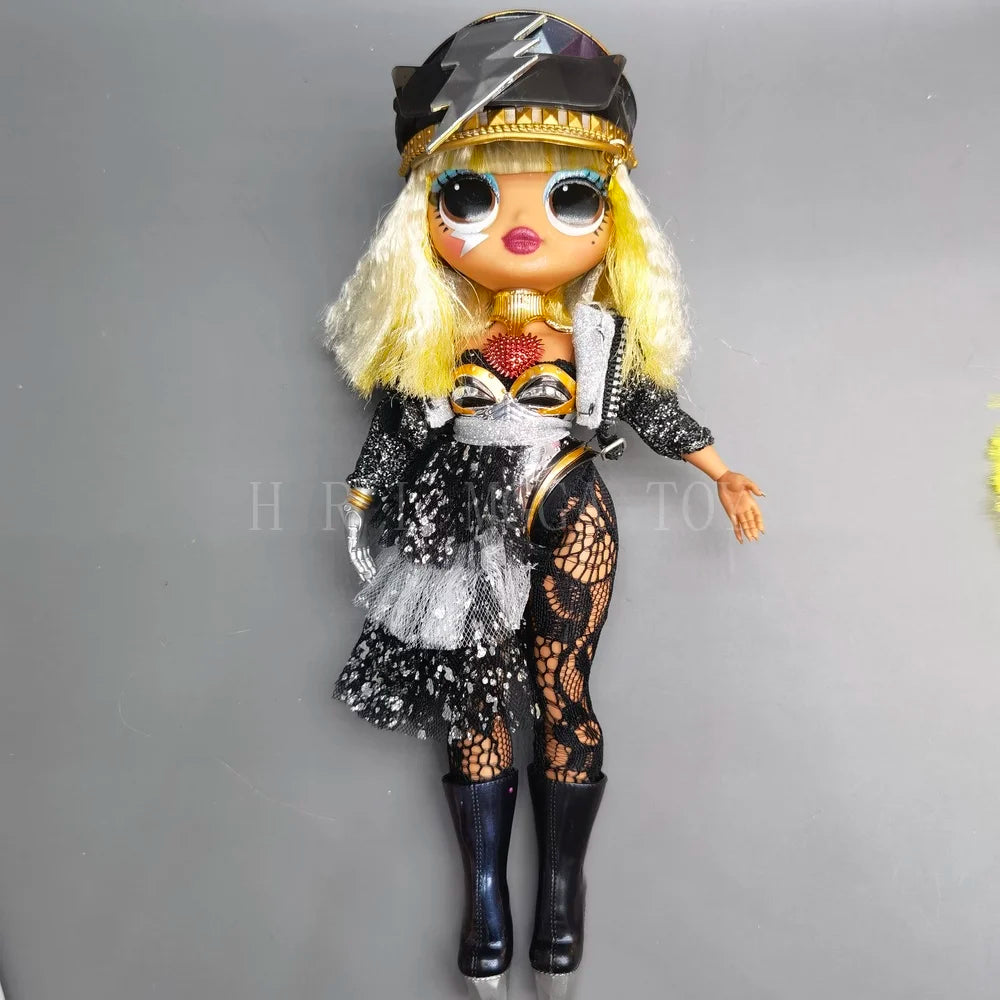 Original 24cm OMG multi-style big sister fashion dressup girl DIY holiday gift doll toy