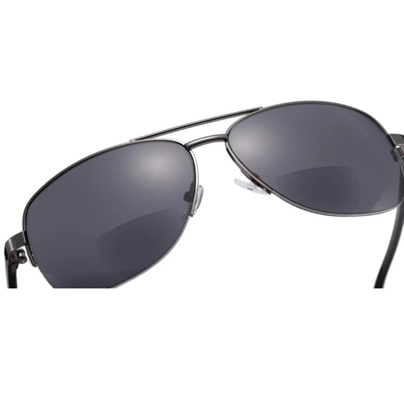 Bifocal Pilot Reading Glasses for Women Men | See Near & Far | Farsighted Sunglasses