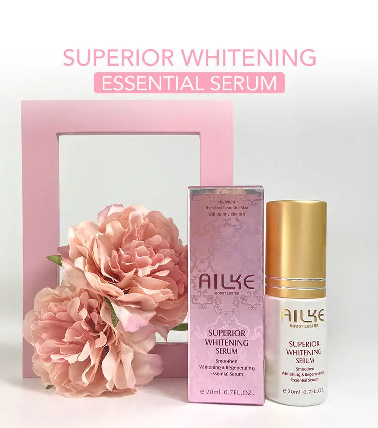 AILKE Whitening Skin Care Set, Reduce Wrinkles, Dark Spots, Even Skin Tone, Women Beauty Cosmetics for All Skin Types