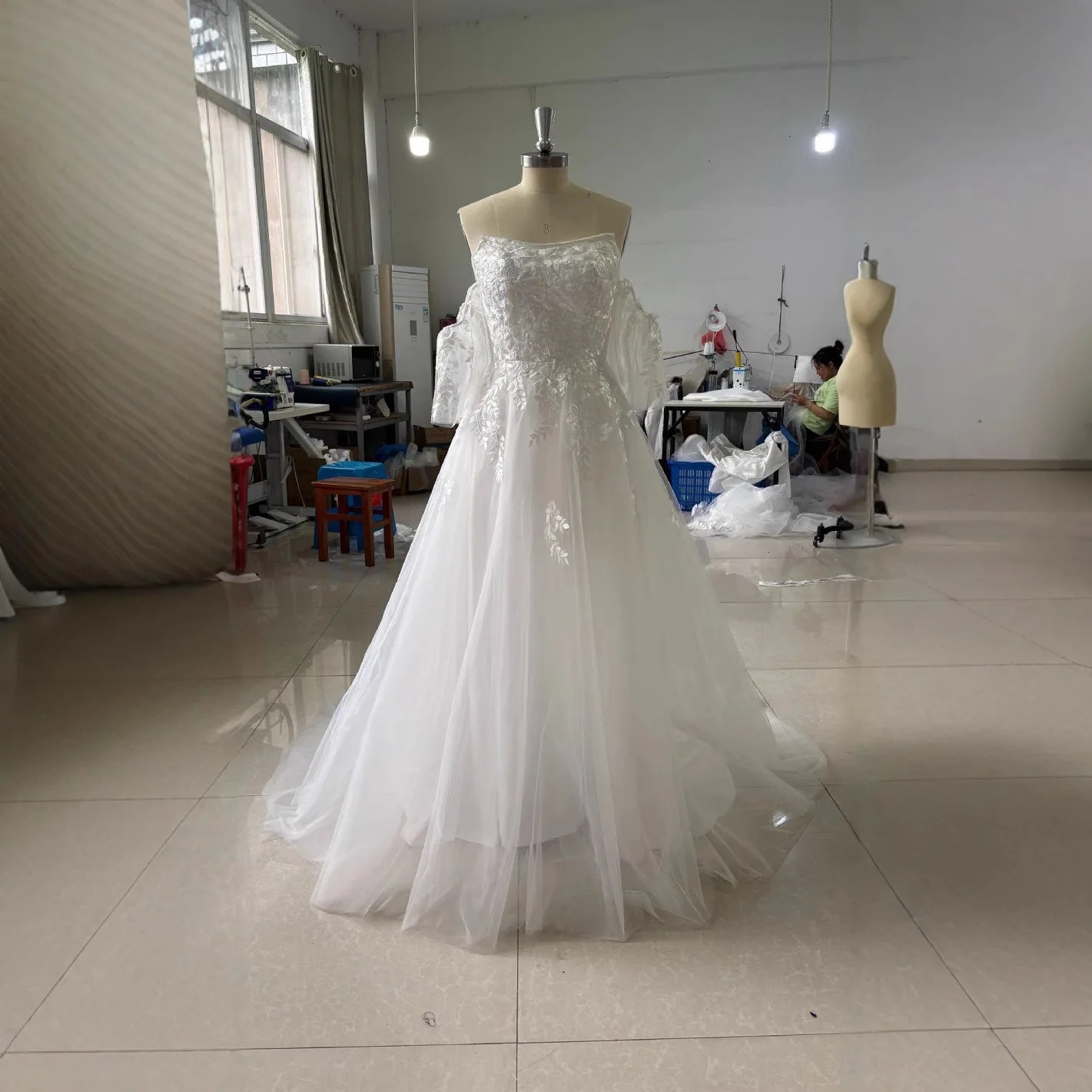 Wholesale Wedding Dresses Ball Gown Wedding Gown White Princess Wedding Dress Bridal Gowns